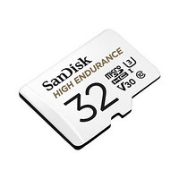 SanDisk 闪迪 SDSQQNR Micro-SD存储卡 32GB（UHS-I、V30、U3）+二合一读卡器