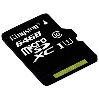 Kingston 金士顿 SDC10G2/64GB Micro-SD存储卡 64GB（UHS-I、U1）