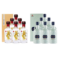 董酒 畅享版+老字号 H3 54%vol 董香型白酒 500ml*6瓶+500ml*6瓶 组合装