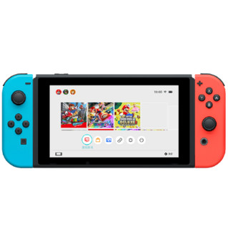 Nintendo 任天堂 Switch 续航增强版 游戏机 +便携保护包