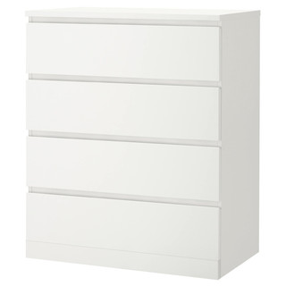 IKEA 宜家 MALM 马尔姆 简约四斗柜