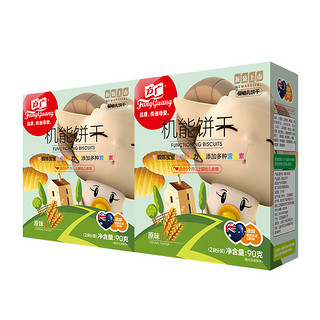 FangGuang 方广 婴幼儿机能饼干 原味 90g*2盒