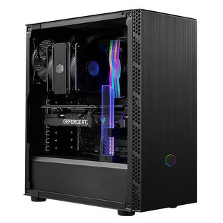 COOLER MASTER 酷冷至尊 MB600LV2 ATX机箱 半侧透 黑色