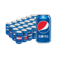 PEPSI 百事 可乐 原味碳酸汽水 330ml*24罐