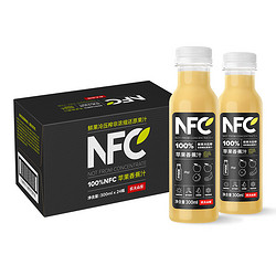 NONGFU SPRING 农夫山泉 NFC果汁饮料 苹果香蕉汁 300ml*24瓶 整箱装