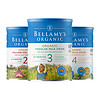 BELLAMY'S 贝拉米 有机婴幼儿奶粉 3/4段 900g 3罐装