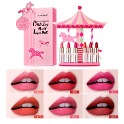 carslan卡姿兰粉悦木马轻雾感口红小样女不掉色套装