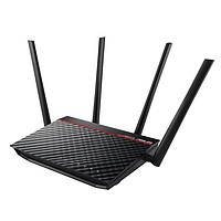 ASUS 华硕 RT-AC2200 双频2200M 家用千兆无线路由器 WI-FI 5（802.11ac）黑色