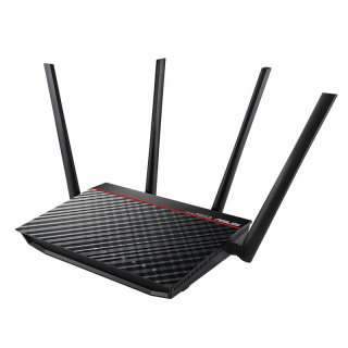 ASUS 华硕 RT-AC2200 双频2200M 家用千兆无线路由器 WI-FI 5(802.11ac)黑色