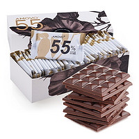 Amovo 55%黑巧克力 苦甜均衡 120g
