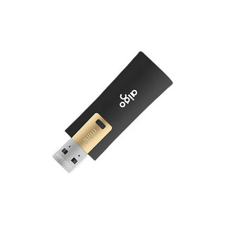 aigo 爱国者 L8302 USB 3.0 U盘 黑色 64GB USB