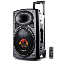 HYUNDAI 现代影音 8520-15英寸 户外 蓝牙音箱 黑色
