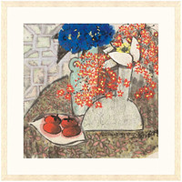 Artron 雅昌 袁野《花开富贵》88x88cm 花卉风景国画水墨画 装饰画