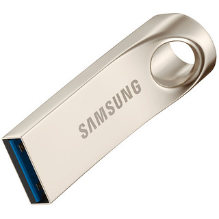 SAMSUNG 三星 BAR 升级版 USB 3.0 U盘 银色 128GB USB-A