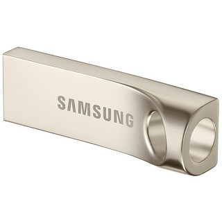 SAMSUNG 三星 BAR 升级版 USB 3.0 U盘 银色 128GB USB-A