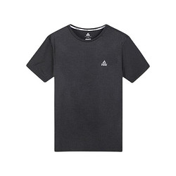 PEAK 匹克 男子运动T恤 DF612081 黑花灰 XL