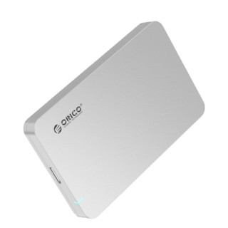 ORICO 奥睿科 2.5英寸 SATA移动硬盘盒 USB 3.0 2569S3 银色