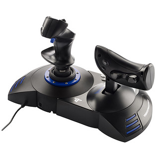 THRUSTMASTER 图马思特 T.Flight Hotas4 游戏摇杆 黑色