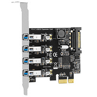 moge 魔羯 MC2015 PCI-E转SATA3.0 扩展卡