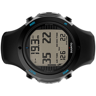 SUUNTO 颂拓 SUUNTO D6I NOVO BLACK 智能手表 48.5mm 黑色 不锈钢表圈 硅胶表带 黑色（指南针、气体切换、多种潜水模式）