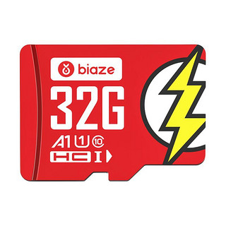 Biaze 毕亚兹 Micro-SD存储卡 32GB（UHS-I、U1、A1）