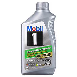 Mobil 美孚 1号 AFE 0W-20 全合成机油 1Qt