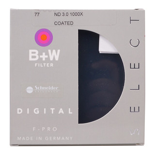 B+W 77/82mm减光镜 相机镜头ND中灰密度镜110E/106E/103E 中灰镜（105mm、ND 3.0 110E减10档）
