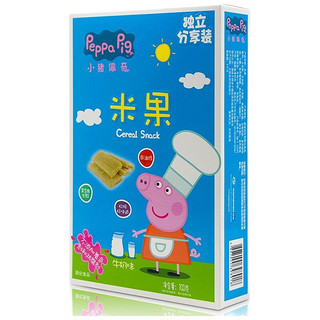 Peppa Pig 小猪佩奇 米果 牛奶味 100g