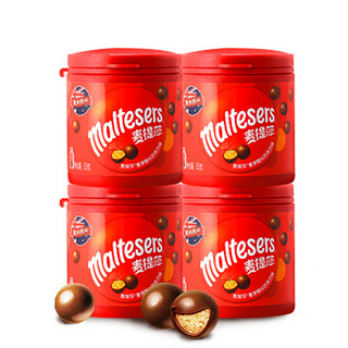 maltesers 麦提莎 脆心巧克力球 53g*4罐