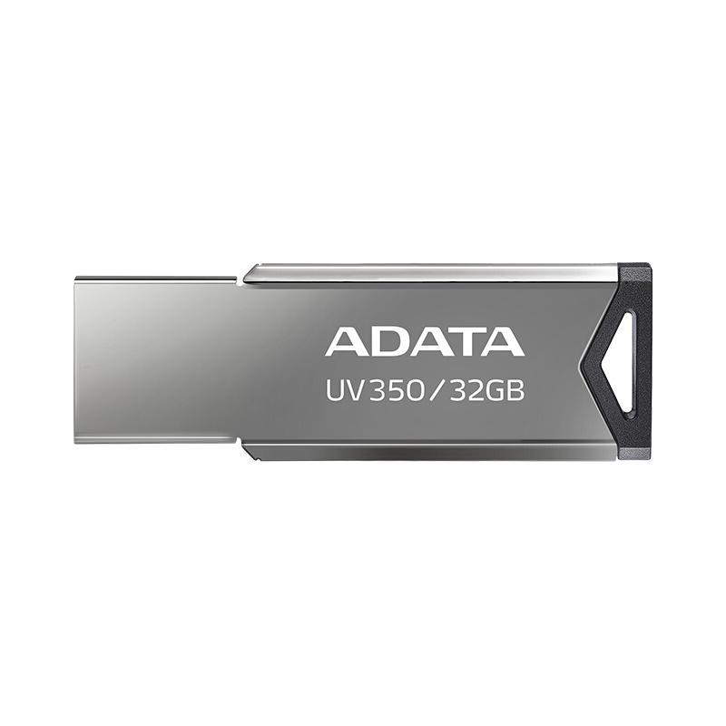 ADATA 威刚 UV350 USB 3.2 U盘 银灰色 32GB USB