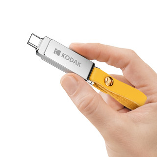 Kodak 柯达 触动系列 K243C USB 3.1 U盘 银色 32GB USB/Type-C双口