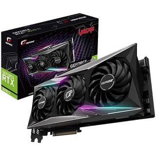 COLORFUL 七彩虹 iGame GeForce RTX 3070 Ti Vulcan OC 8G 显卡 8GB 黑色