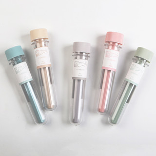 PLATINUM/白金小流星轻甜系列钢笔PQ-200小学生练字专用入门钢笔可替换墨囊硬笔书法钢笔可爱马卡龙色（草莓粉、0.38mm F尖（细字）标配墨囊、官方标配、明尖）
