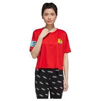 adidas 阿迪达斯 W PKMN CRP JRSY 宝可梦联名款 女子运动T恤 GN3006