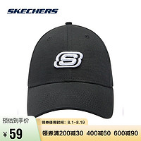 SKECHERS 斯凯奇 Skechers斯凯奇超新星男女运动休闲鸭舌棒球帽L319U045