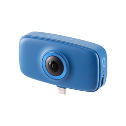 KanDao 看到科技 QooCam FUN 全景Vlog防抖相机 蓝色