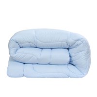 BRAVO 馨而乐 时尚压花冬厚被 蓝色 203*229cm