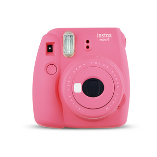 FUJIFILM 富士 instax mini9 拍立得 (86×54mm) 火烈鸟粉 限量礼盒+10张相纸