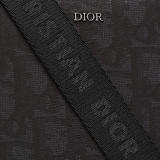 Dior 迪奥 Oblique Pixel 男士手拿包 2OBBC119YPN_H10E 黑色 小号