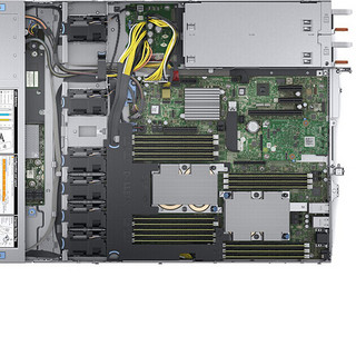 DELL 戴尔 R440 机架式 服务器 (1 芯至强银牌 4210R、十核、16个内存插槽、32GB 内存、3 个4TB HDD、双千兆网络接口、550W*2 电源)