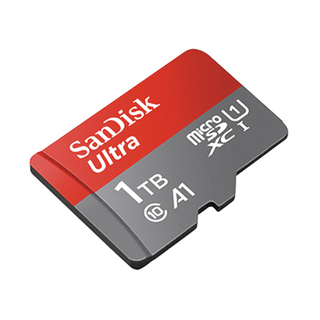  闪迪 Sandisk  至尊高速系列 SDSQUA4-1T00-ZN3MN Micro-SD存储卡 1TB（UHS-I、A1）