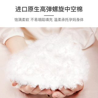 乐孕喂奶神器哺乳枕护腰婴儿抱枕新生儿喂奶枕头垫坐月子抱娃神器（森林物语黄）