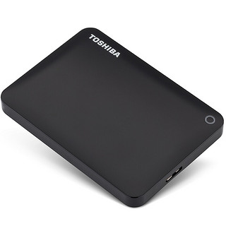 TOSHIBA 东芝 CANVIO高端系列 V8 2.5英寸USB3.0移动硬盘 500GB USB3.0