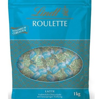 Lindt 瑞士莲 Roulette 谷物脆夹心牛奶巧克力 1kg