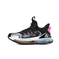 PEAK 匹克 女子跑鞋 DH110008 黑色/荧光玫红 36