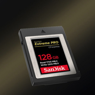 SanDisk 闪迪 至尊超极速系列 CF存储卡 128GB（1700MB/S）