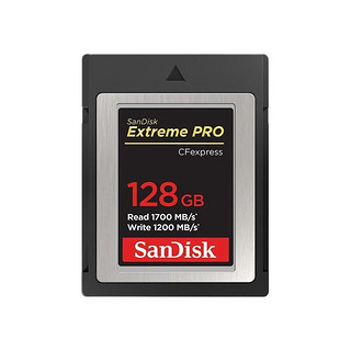 SanDisk 闪迪 至尊超极速系列 CF存储卡 128GB（1700MB/S）