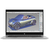 HP 惠普 ZBook Studio G5 15.6英寸 移动工作站 银色(酷睿i7-8750H、P1000 4G、16GB、512GB SSD、1080P、IPS、5CN10PA)