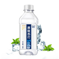 PLUS会员：晶田 苏打水饮料  350ml*12瓶