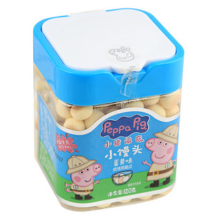 Peppa Pig 小猪佩奇 小馒头 蛋黄味 120g